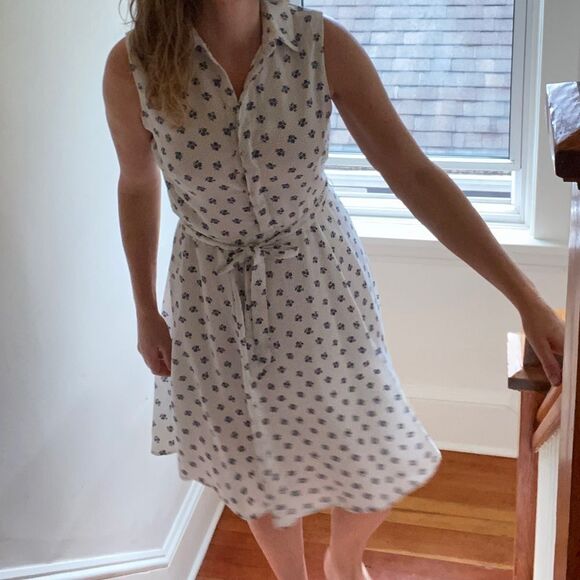 Banana Republic Fit & Flare Floral Dress - Picture 8 of 13